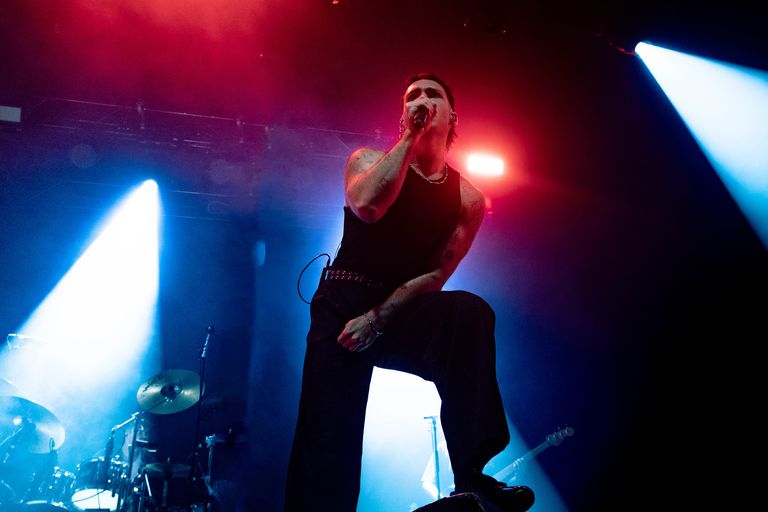 James Marriott performing live at Hindley Street Music Hall in Adelaide